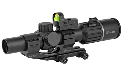 Burris Optics RT6 | Rifle Scope | 1-6X Power | 24 Objective | 30MM | Ballistic AR Reticle | Illuminated Reticle | FastFire 3 & P.E.P.R. Mount | Matte