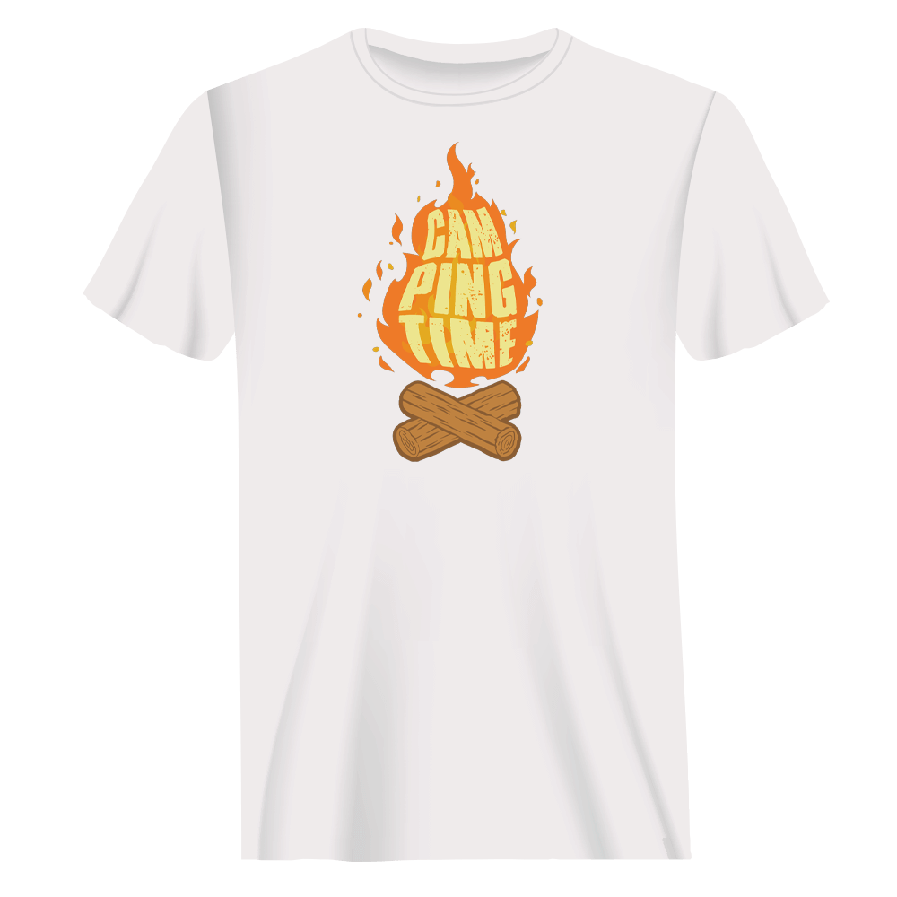 Camp Fire Man T-Shirt