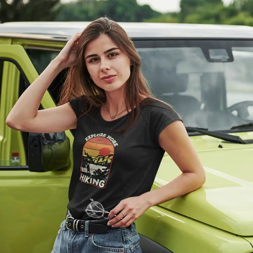 Explore More Hiking T-Shirt for Women