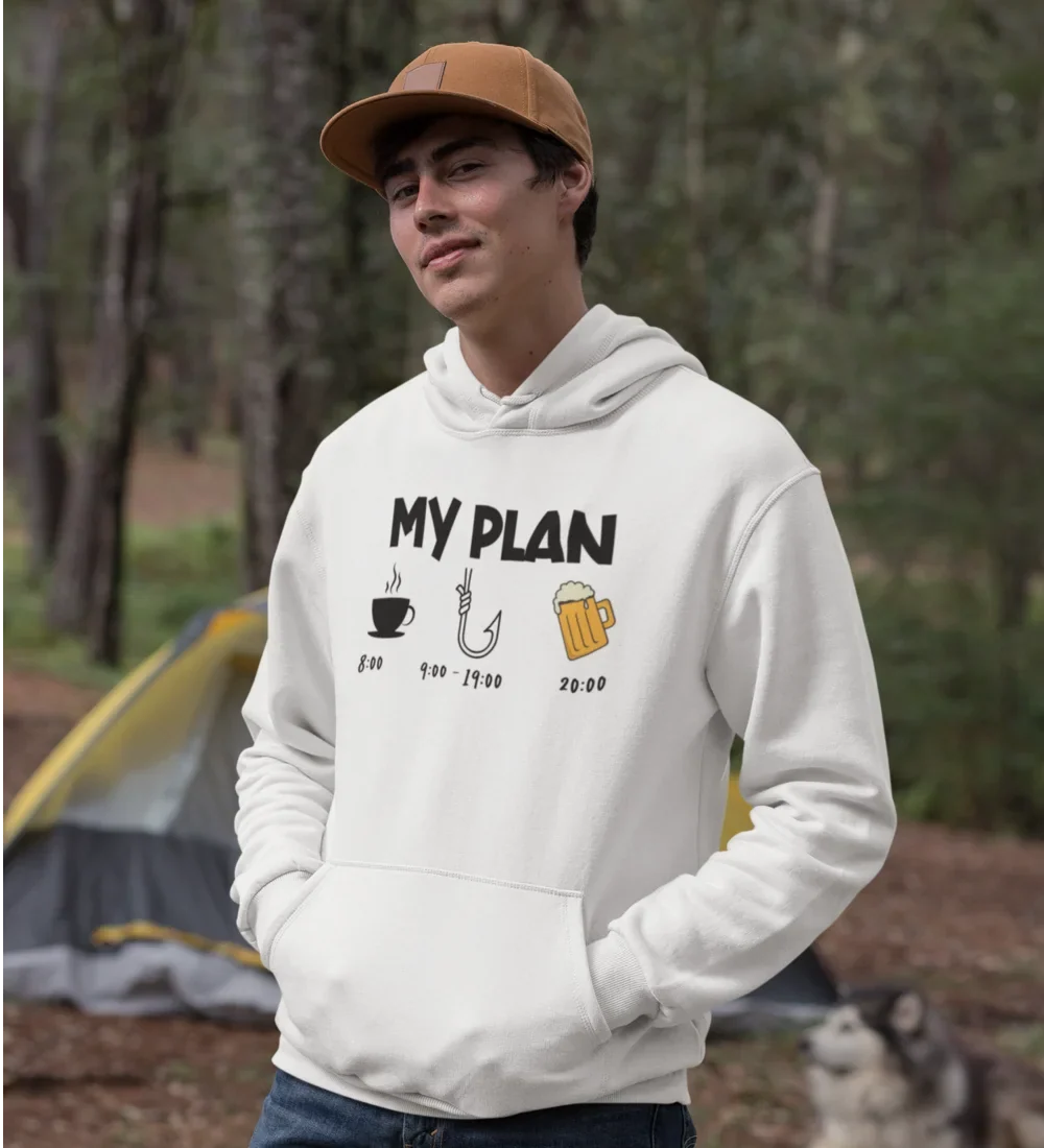 My Fishing Plan Unisex Hoodie