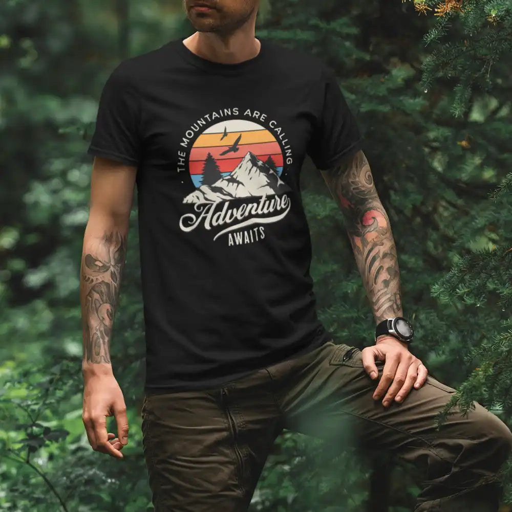 The Mountains Are Calling Man T-Shirt