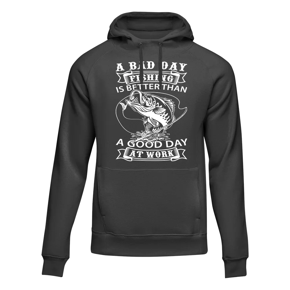 A Bad Day Fishing Unisex Hoodie
