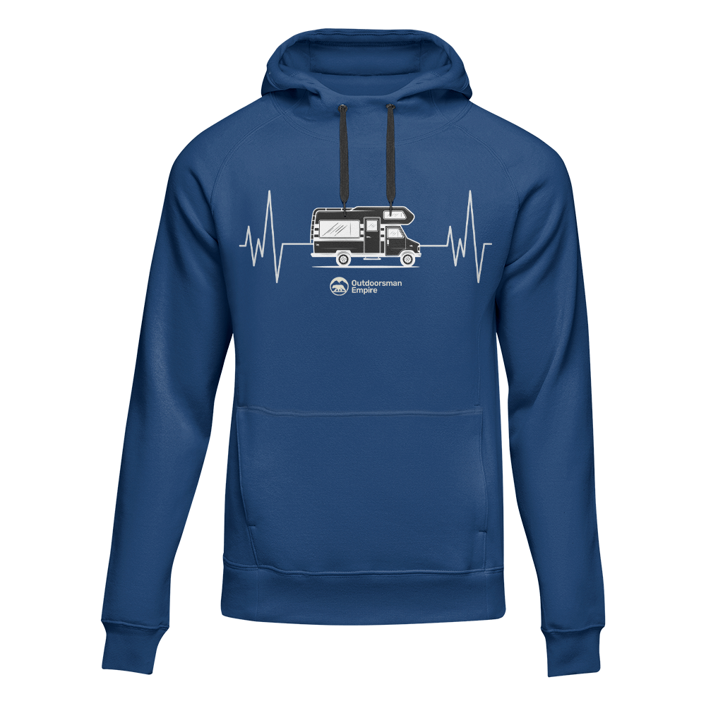 Camping Cardiogram Unisex Hoodie