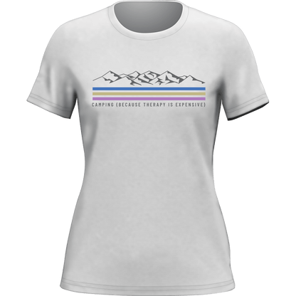 Camping Lines T-Shirt for Women
