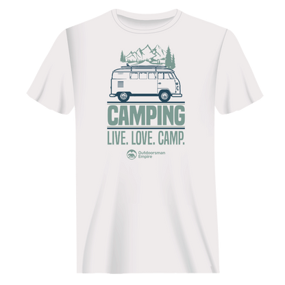 Camping Live Love Camp Man T-Shirt