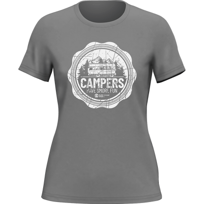 Camping Seal T-Shirt for Women