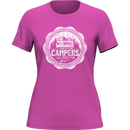 Camping Seal T-Shirt for Women