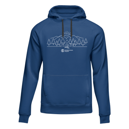 Camping Triangles Unisex Hoodie