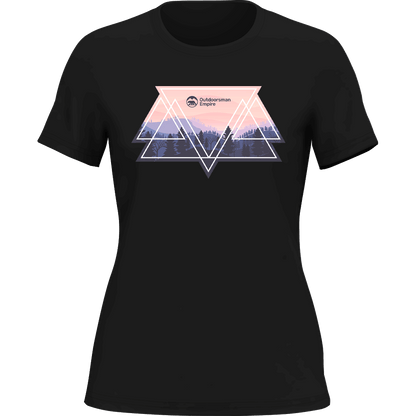 Camping Triangles T-Shirt for Women