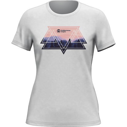 Camping Triangles T-Shirt for Women