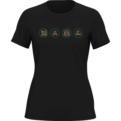 Camp Life T-Shirt for Women