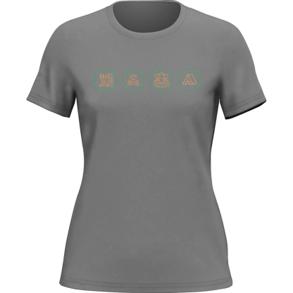 Camp Life T-Shirt for Women