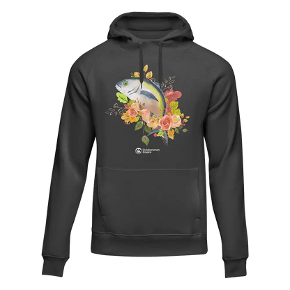 Fishing Flower' Unisex Hoodie