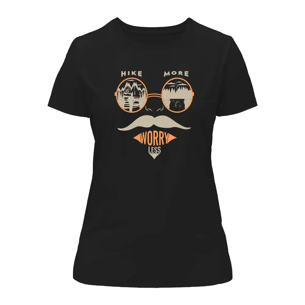 Hike More Worry Less T-Shirt for Women