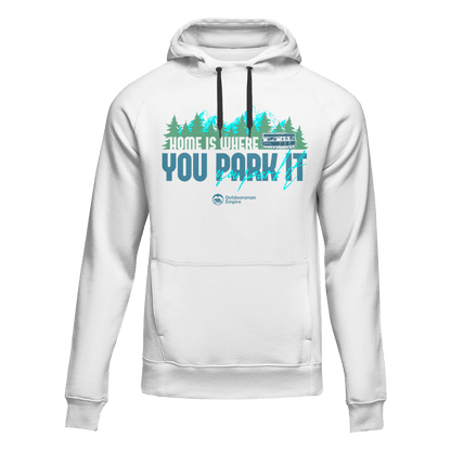 Home Parking Adult Fleece Hoodie
