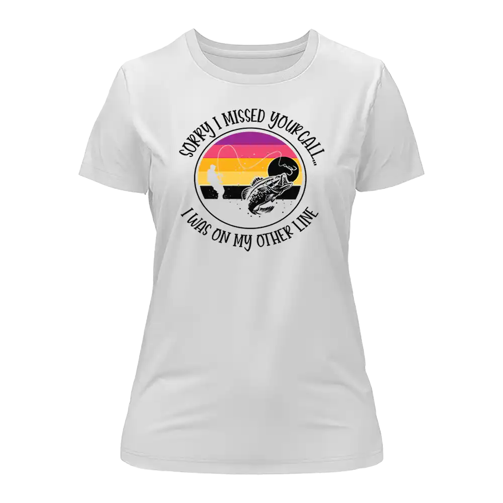 I Was On Another Line T-Shirt for Women