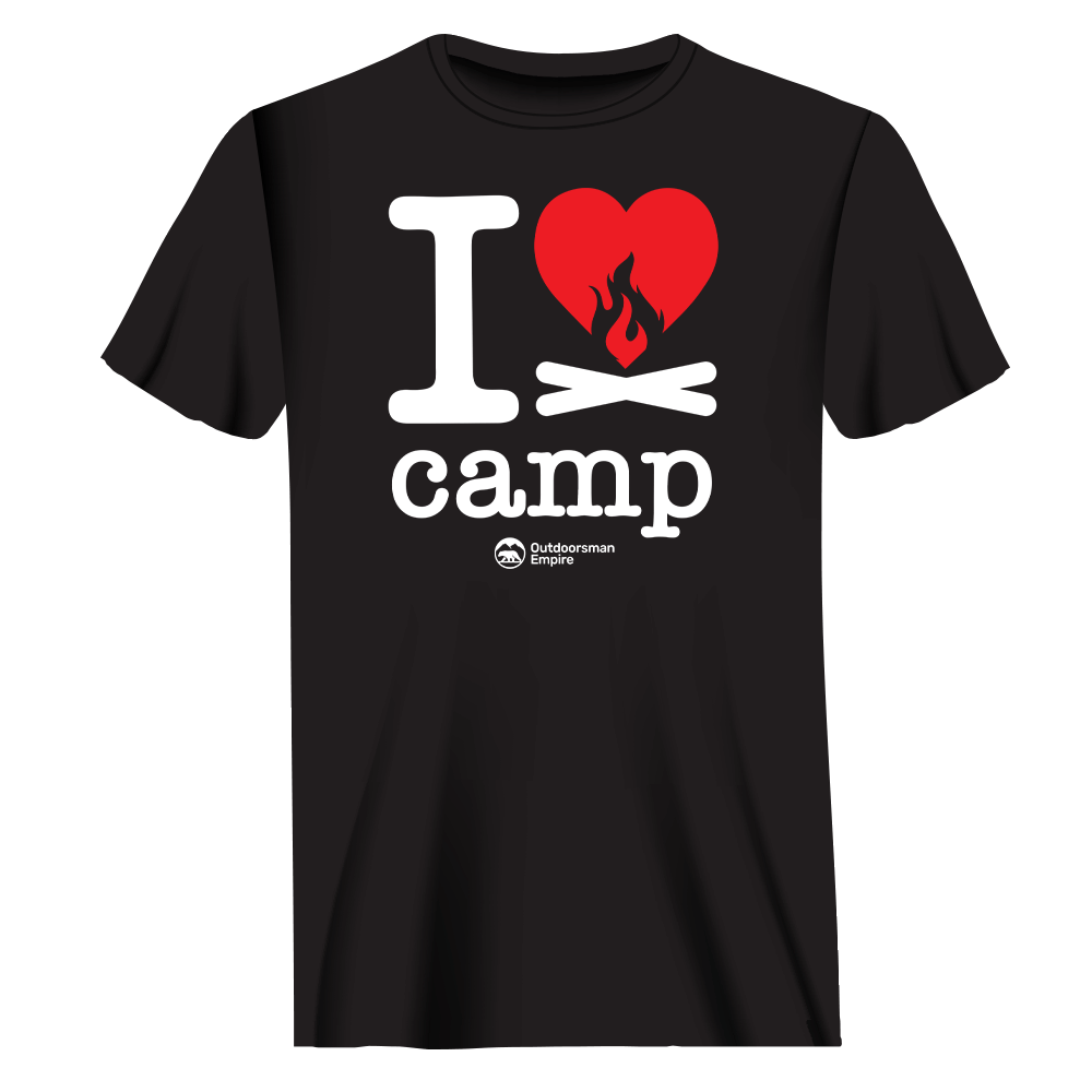 I Love Camp T-Shirt for Men