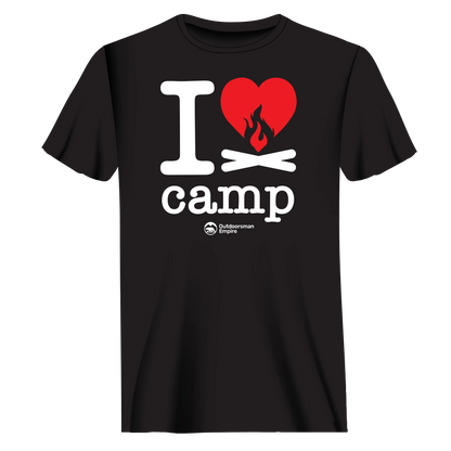 I Love Camp T-Shirt for Men