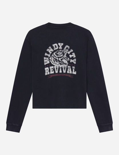 In Chicago as It Is in Heaven LS Heavyweight Tee
