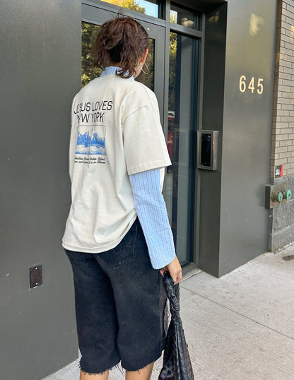 Jesus Loves New York Heavyweight Tee