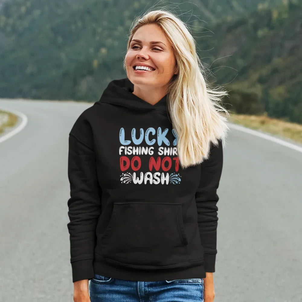 Lucky Fishing Shirt Unisex Hoodie