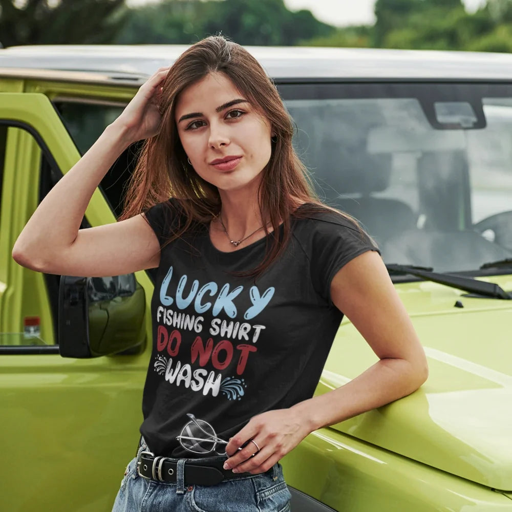 Lucky Fishing Shirt T-Shirt for Women