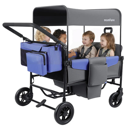 Momfann 2-Seater All-Terrain Stroller Wagon for Kids