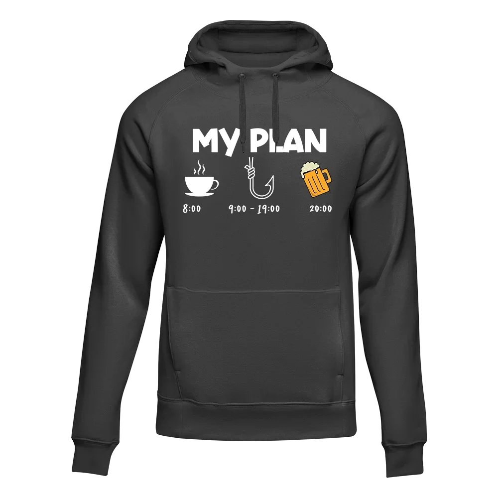 My Fishing Plan Unisex Hoodie