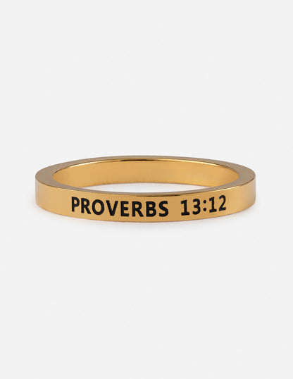 Proverbs 13:12 Ring