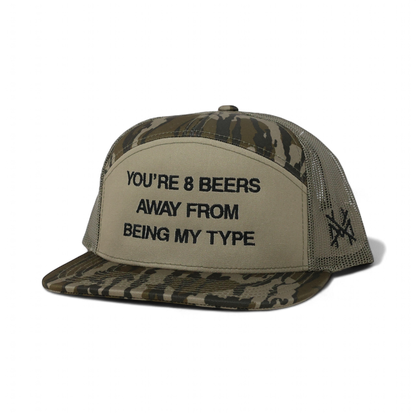 8 Beers Trucker Hat