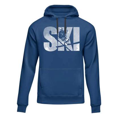 Ski Adult Fleece Hoodie