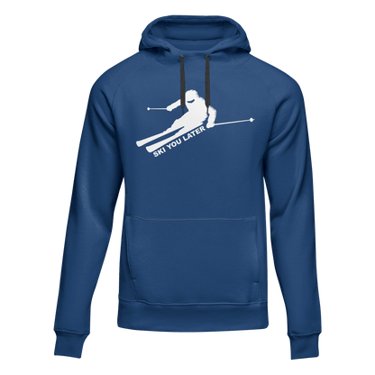 Ski You Later Adult Fleece Hoodie
