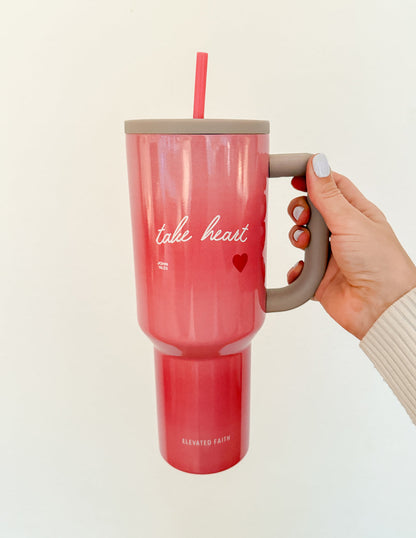 Take Heart 40 oz Ascend Tumbler