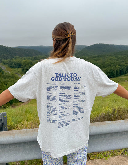 Talk to God Unisex Tee