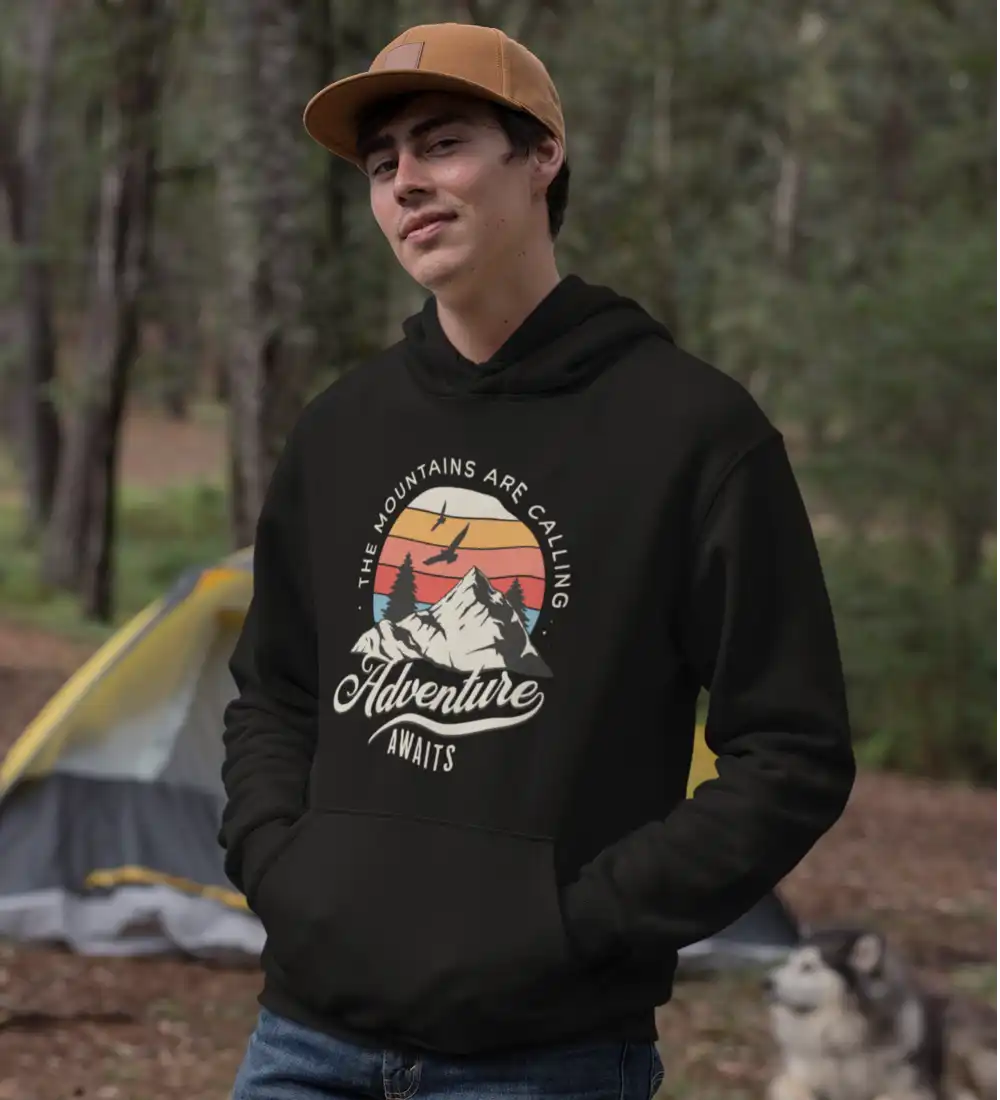 The Mountains Are Calling Unisex Hoodie