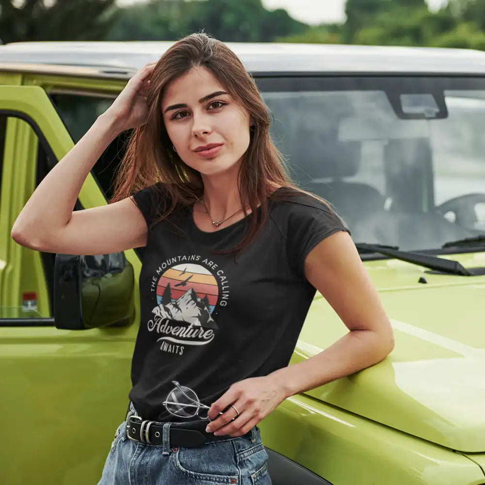 The Mountains Are Calling T-Shirt for Women