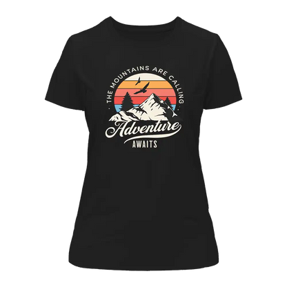 The Mountains Are Calling T-Shirt for Women