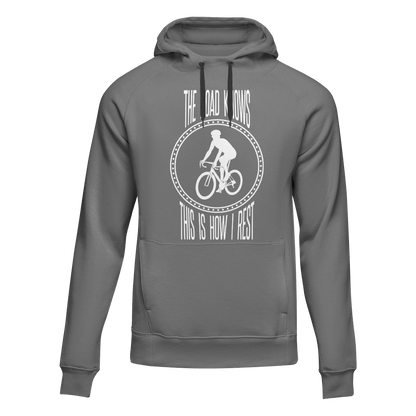 The Road Knows This Is How I Rest Adult Fleece Hoodie