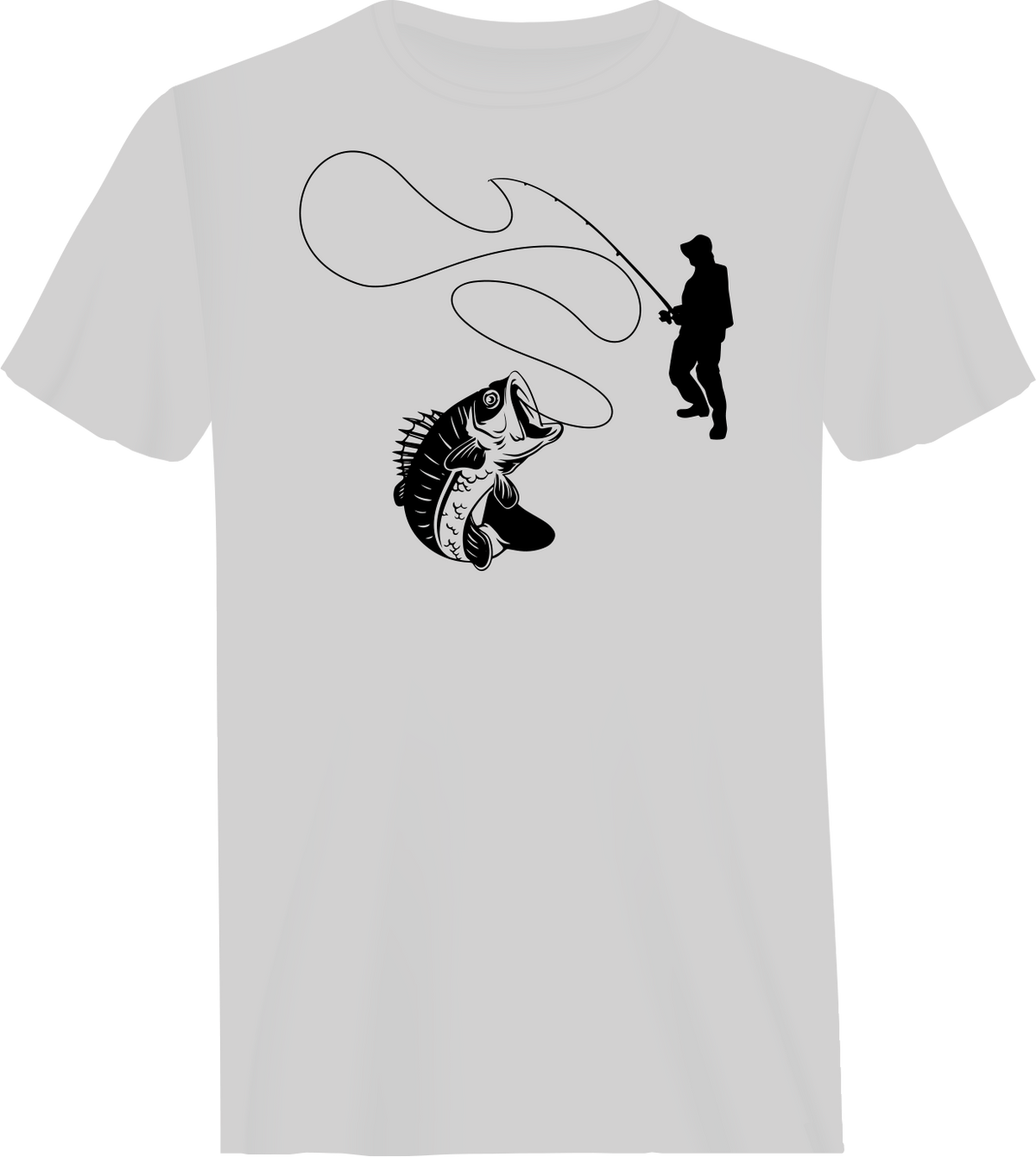 Fishing Lines Man T-Shirt