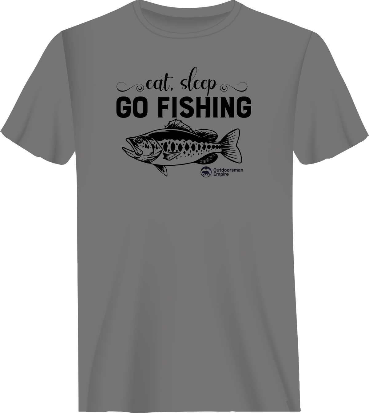 Eat Sleep Go Fishing Man T-Shirt