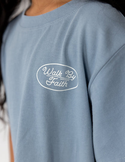 Walk by Faith Kids Tee